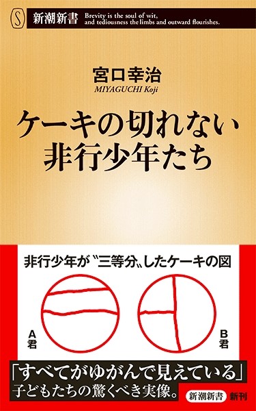 ケーキの切れない非行少年たち
宮口幸治著（新潮新書刊）